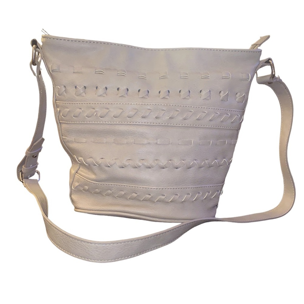 Dolce Vita Taupe Crossbody Purse with Adjustable Strap